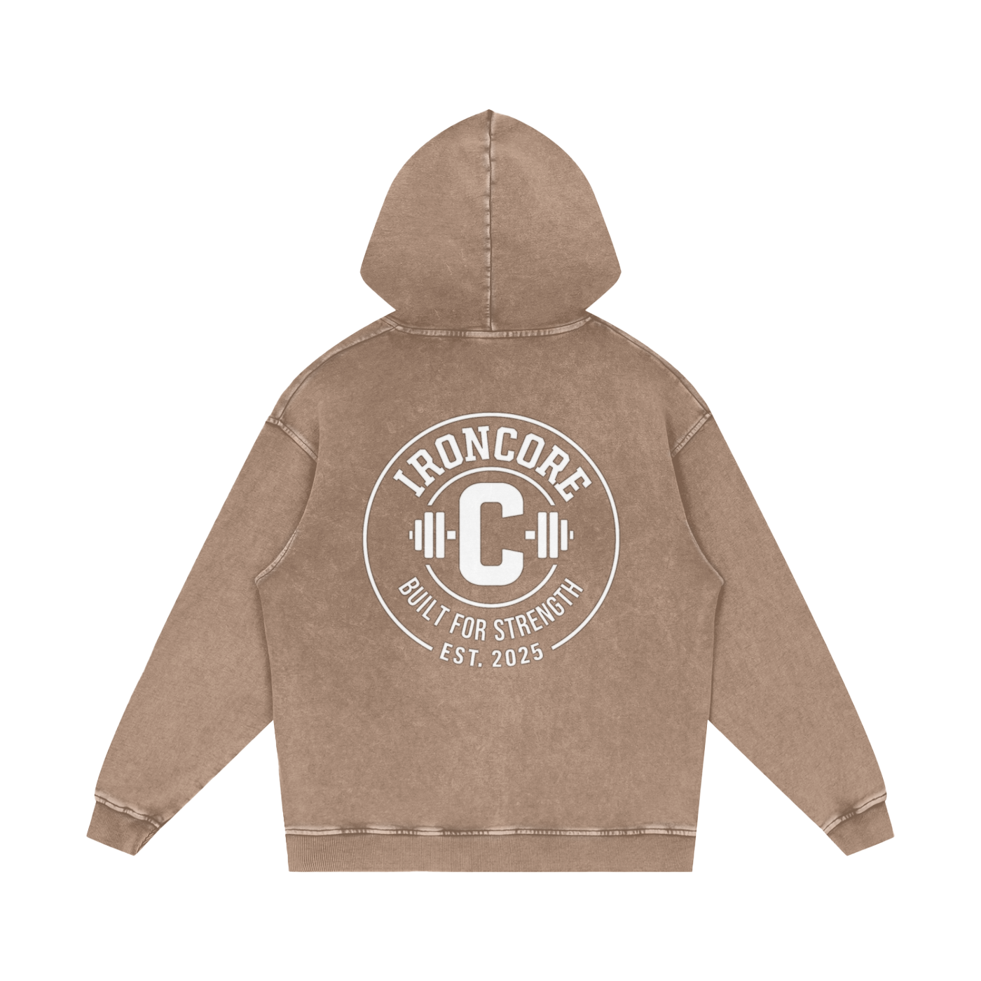 Acid Wash Oversized Hoodie